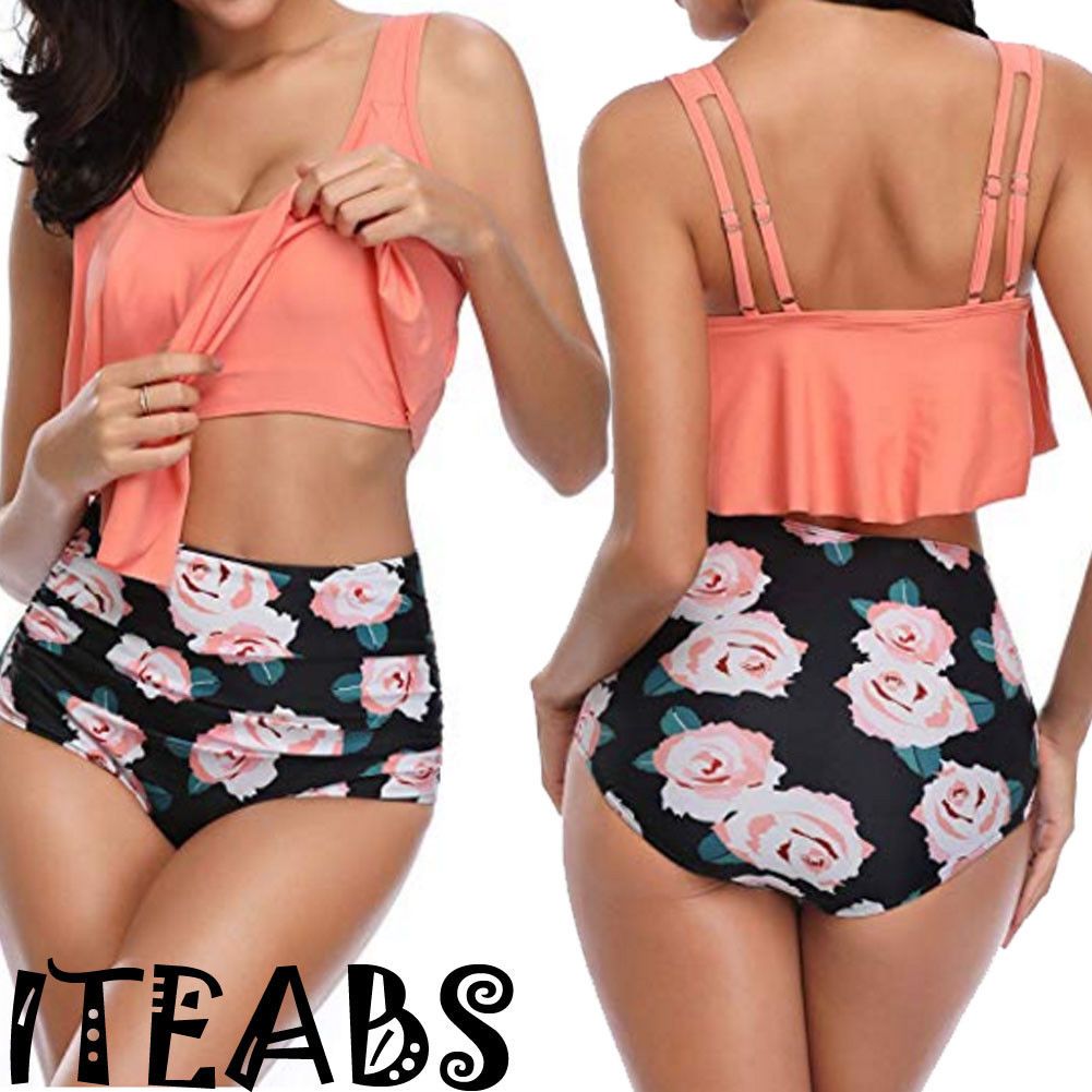 trajes de baño de dos piezas a la cintura