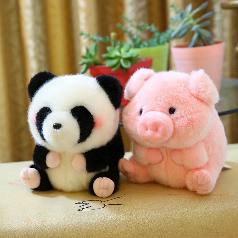 round stuffed animals