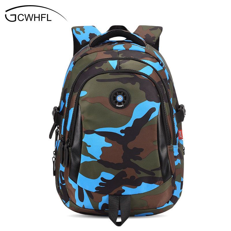 camo girls backpack