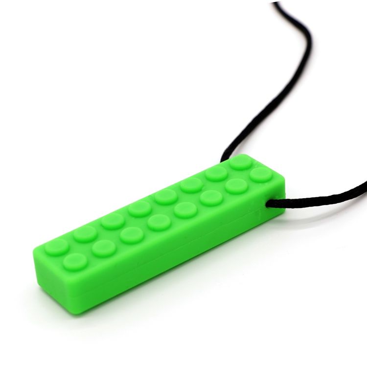 lego brick chew necklace