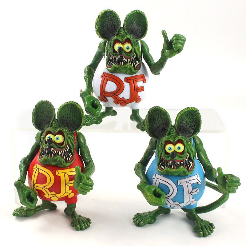 2021 Ratfink Action Figure Rat Fink Gift For Kids Figure PVC