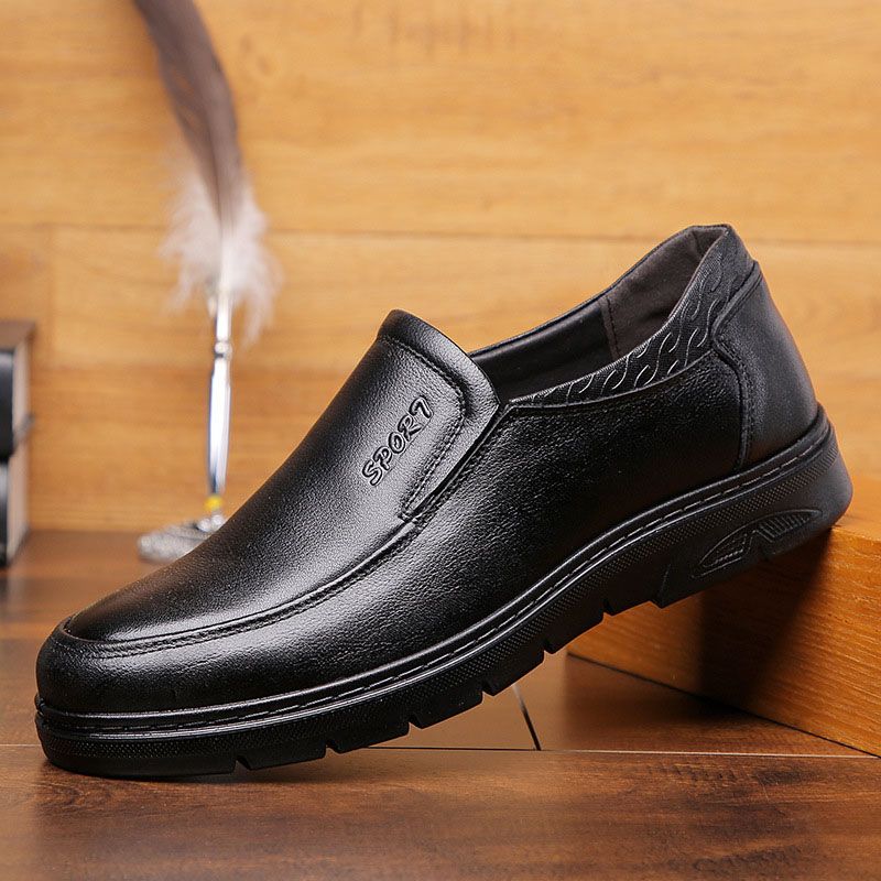 New Genuine Cow Leather Men Formal 