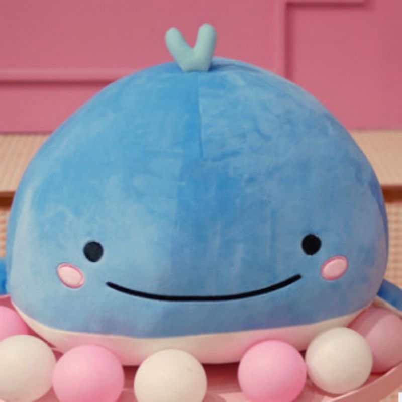 kawaii whale plush