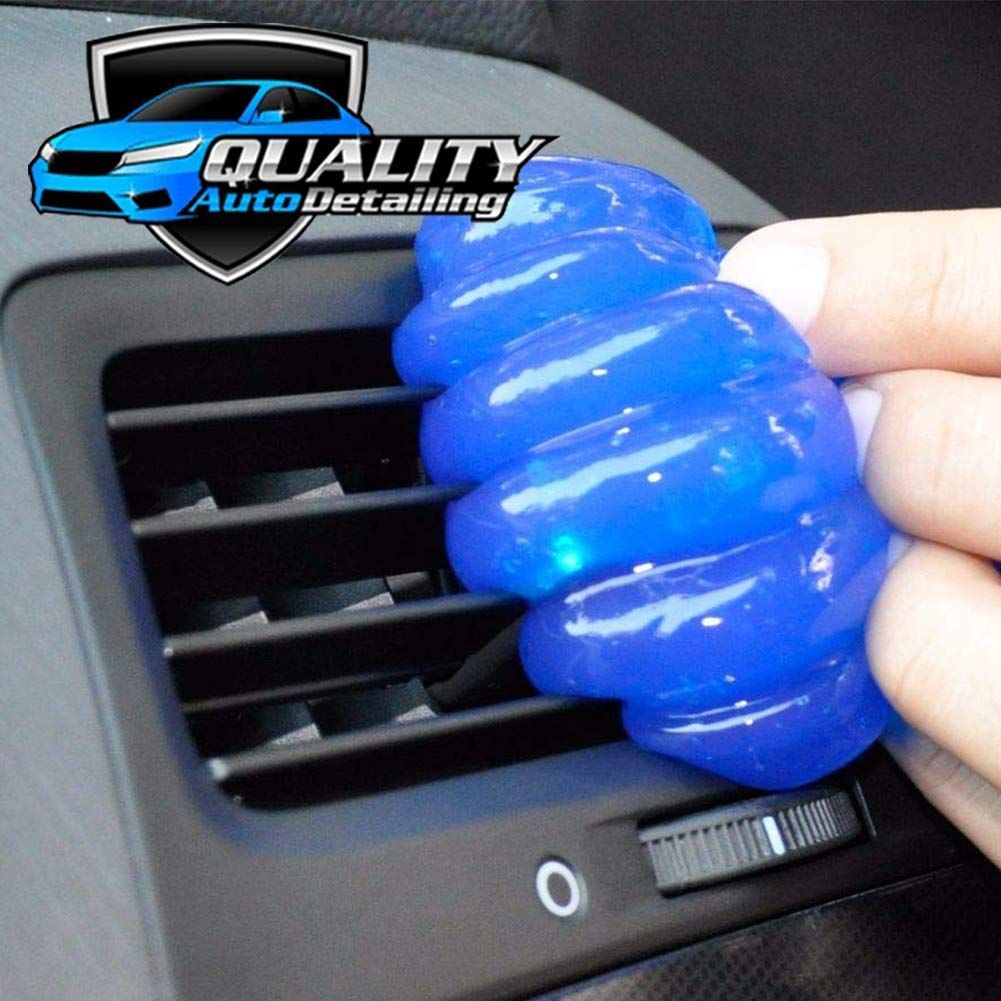 Car Cleaning Kit Universal Detailing Automotive Dust Car Crevice Cleaner Auto Air Vent Interior Detail Removal Putty Cleaning Keyboard Cleaner for Car Vents Cameras PC Cleaning Gel for Car Laptops