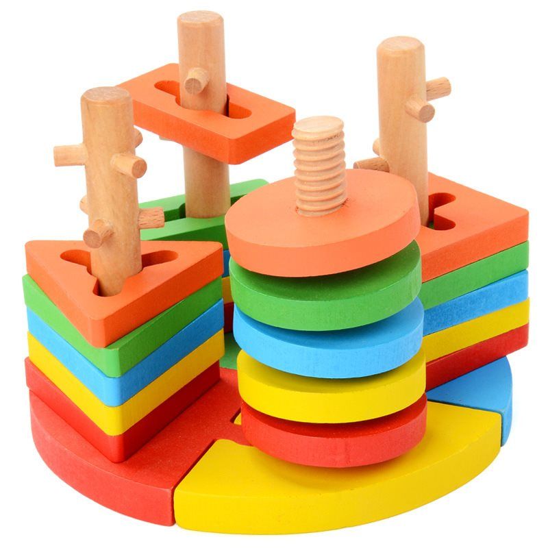 montessori educational wooden toys
