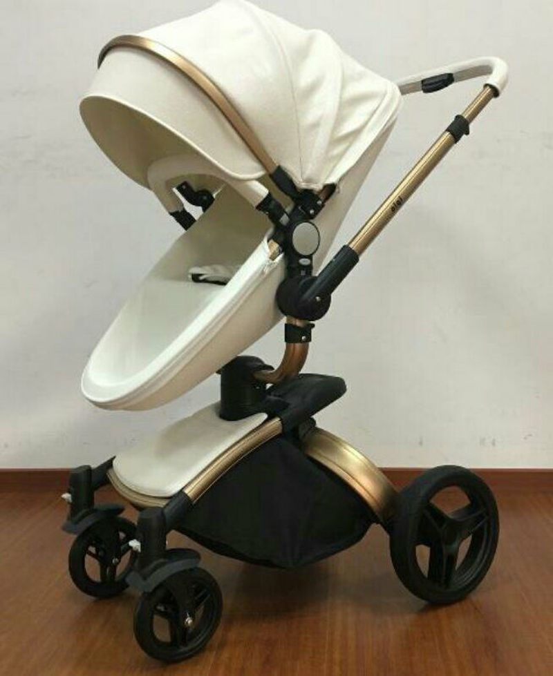 high view baby stroller