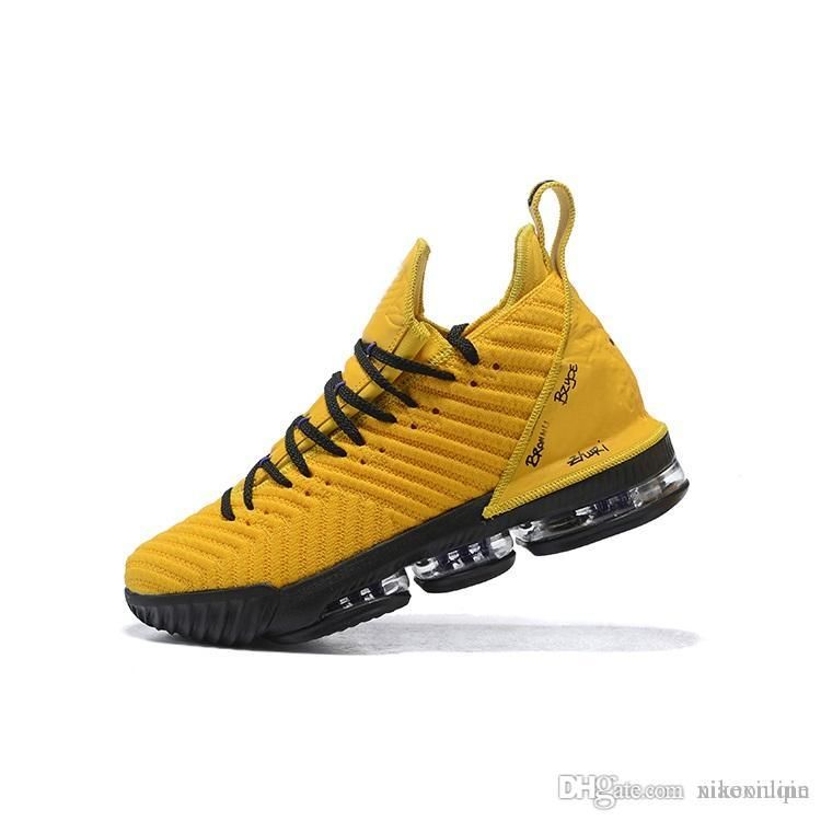 lebron xvi yellow