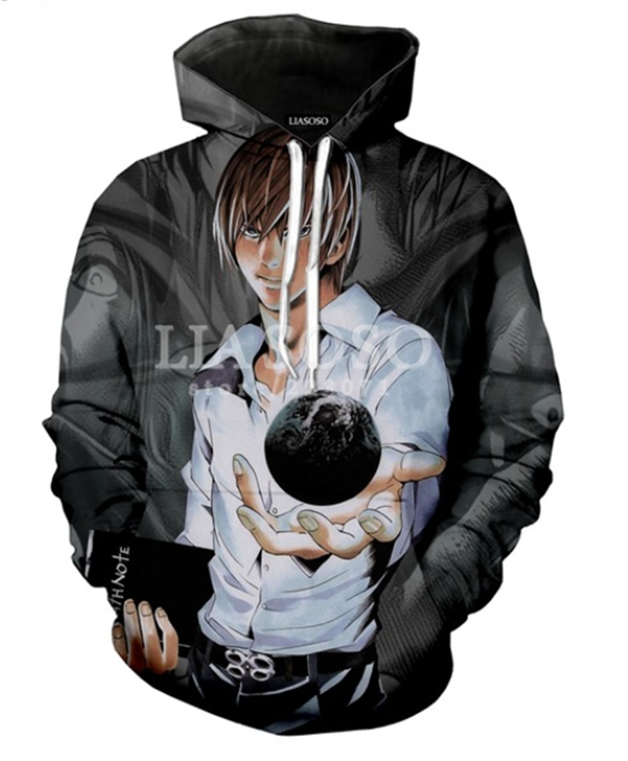 Womens Dead Note Anime Hoodie Sweatshirt