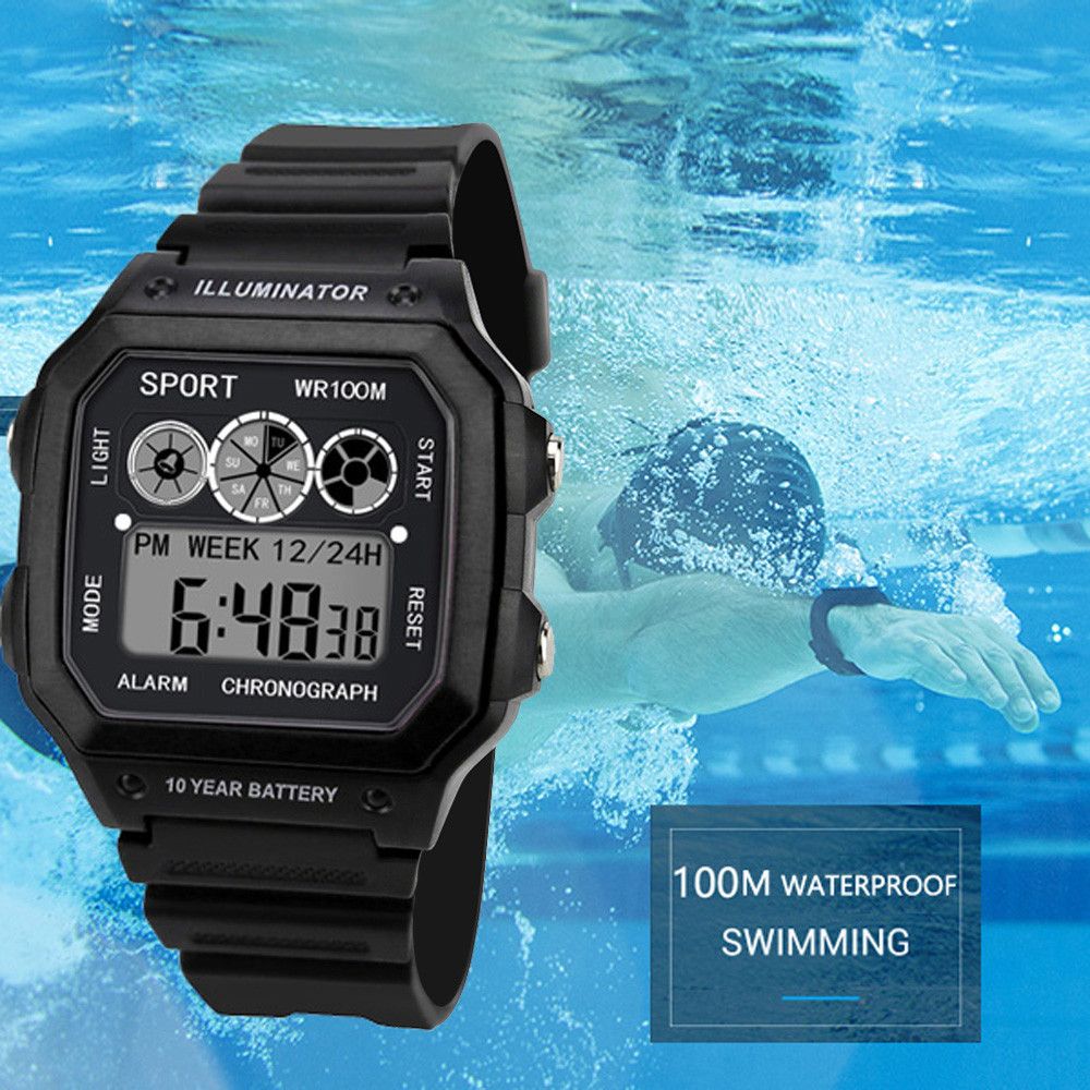 stylish digital led wrist watch
