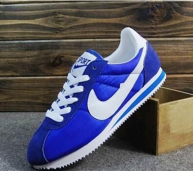 navy cortez shoes