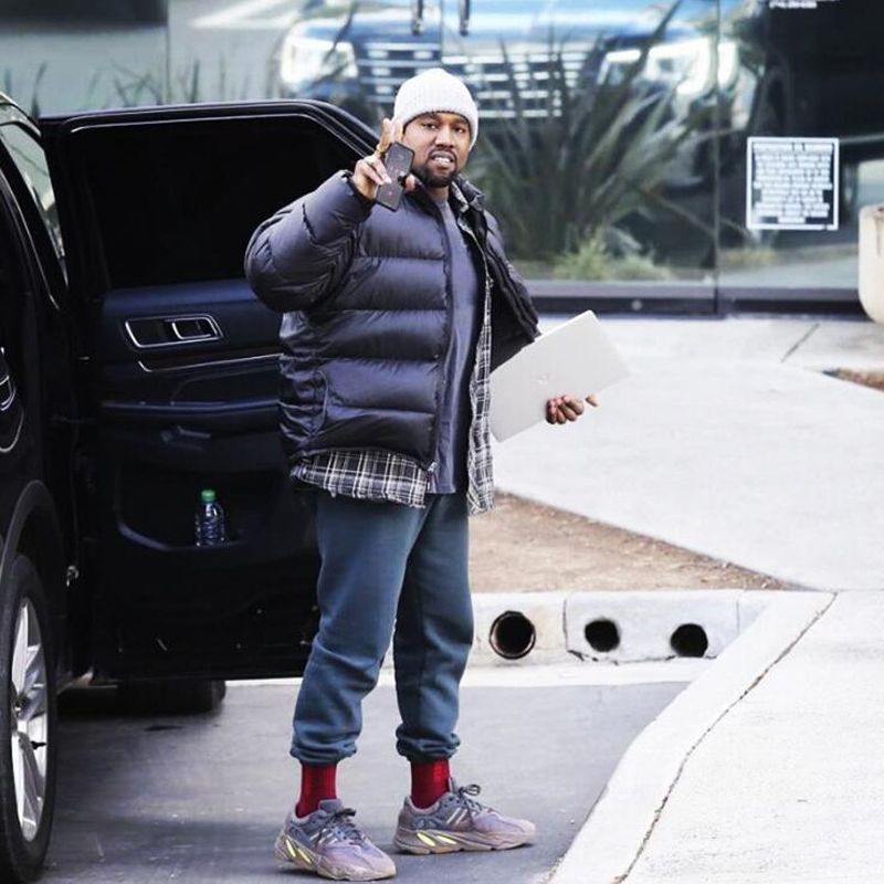 kanye in calabasas pants