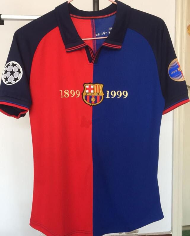 barca retro jersey