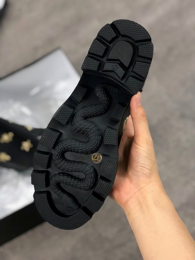 gucci boots with snake on bottom dupe
