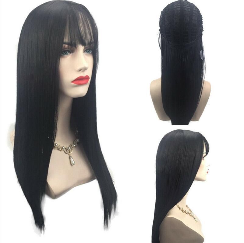 womens black wig