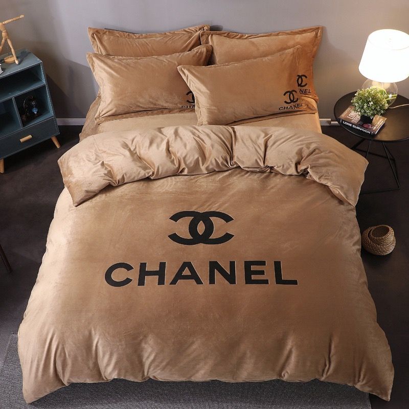 Camel Autumn And Winter Bedding Sets Luxury Branded Bedding Cover