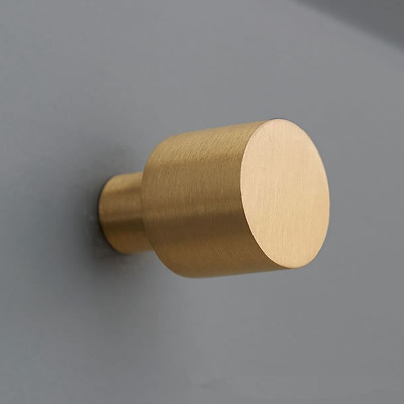 2020 Solid Brushed Brass Gold Kitchen Cabinet Knobs And Handles