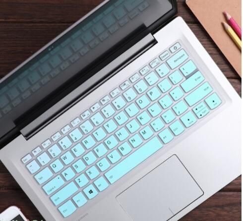 Silicone Laptop Keyboard Cover Protector for Lenovo Yoga 530 530S 530 14Ikb Yoga 730 730S 530-Blue