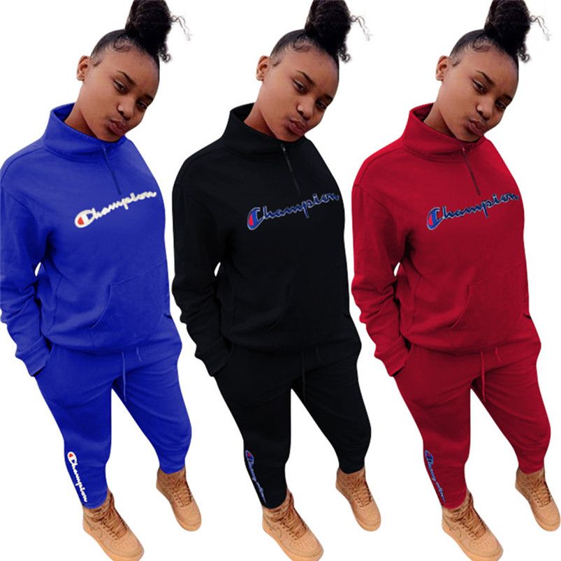 women champion sweat suit