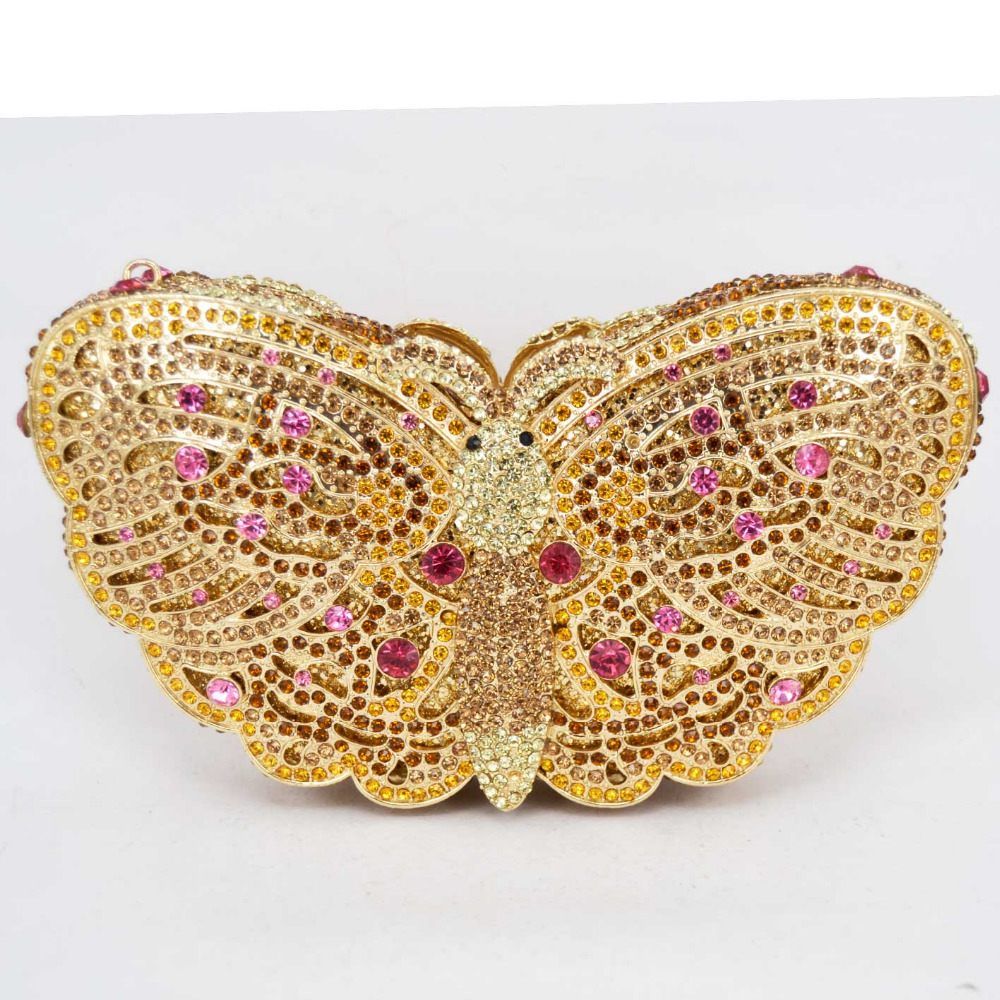 butterfly clutch bag