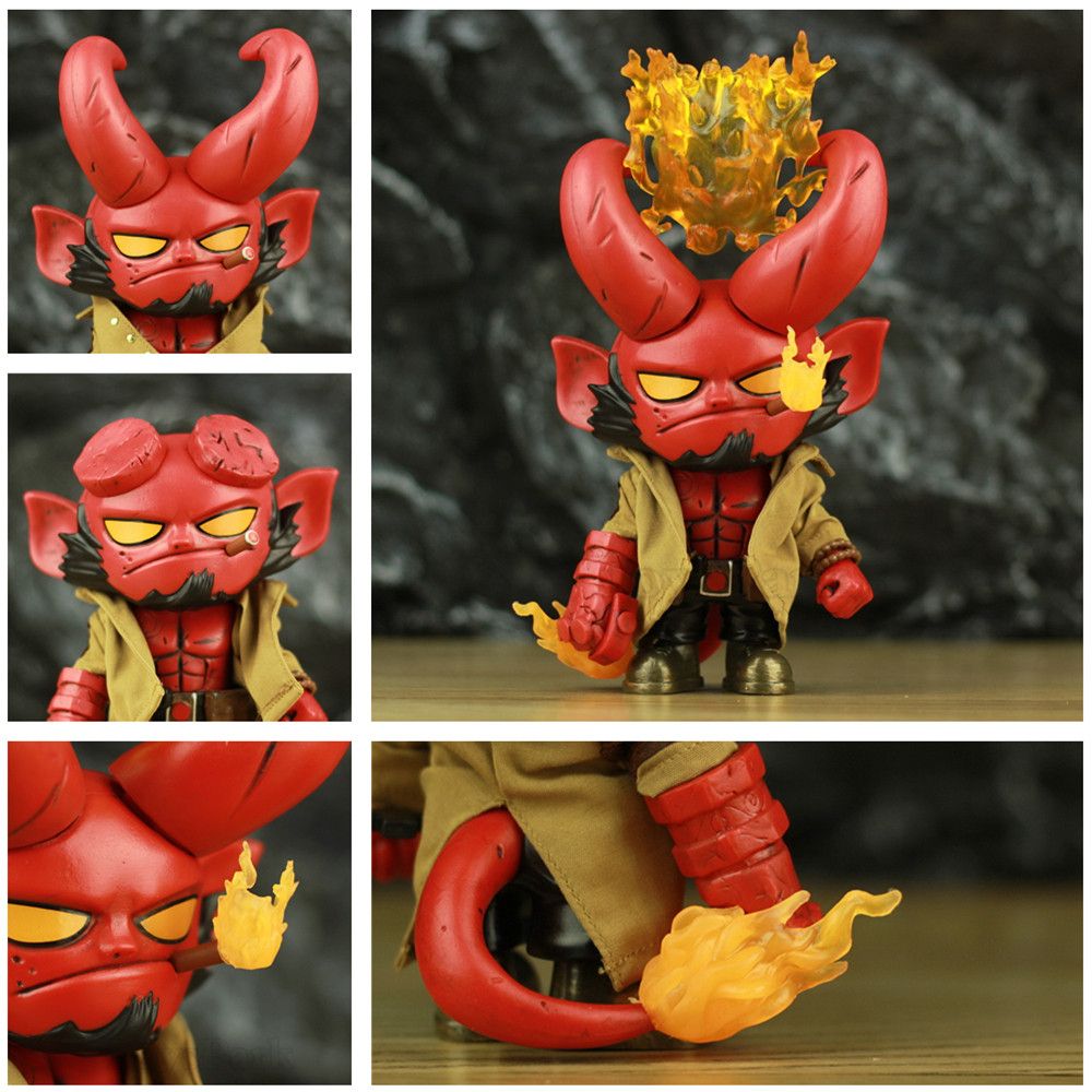 2020 Hellboy Anung Un Rama Smoke With Horns Cloth Gown Suit Cute 15cm Action Figure Q Big Baby Kos Legend Creation Comic Toys Doll From Dao7831229 30 16 Dhgate Com