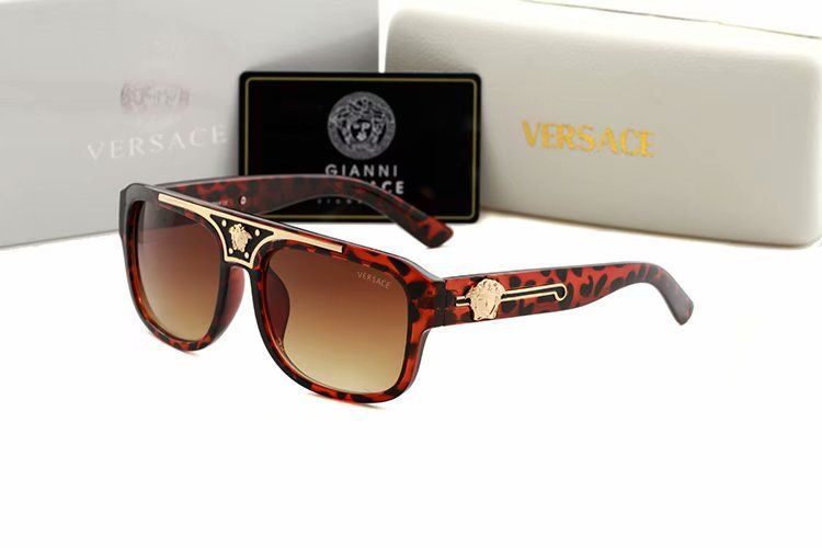 2019 0 Versace gafas de sol de la manera hombres moda retro Degradado Gafas de