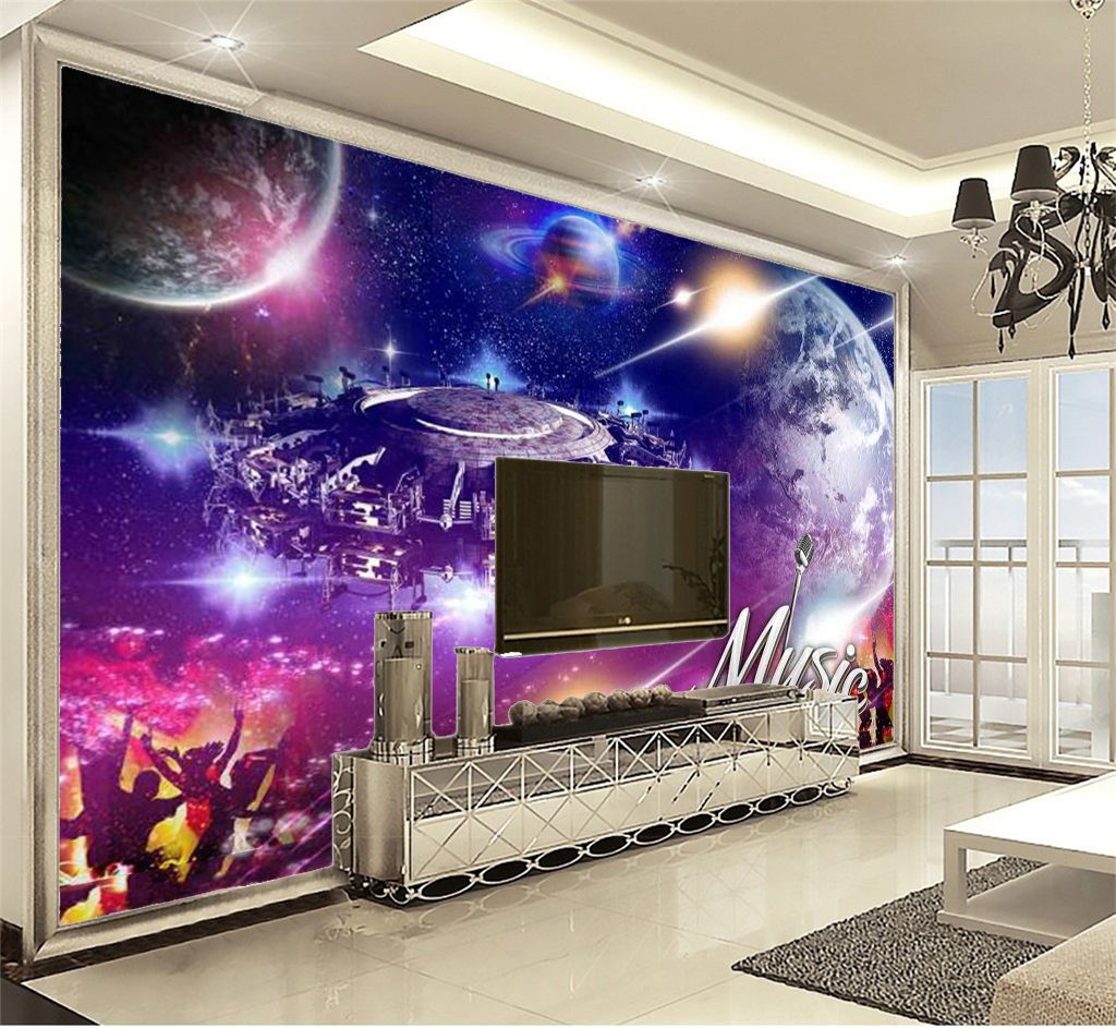 Low price 3d Wallpaper walls Fantasy Night Space Planet Mural Wall paper HD Print 3d Wallpaper Low price 3d Wallpaper walls Fantasy Night Space Planet Mural Wall paper HD Print 3d Wallpaper