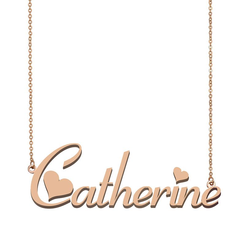 Wholesale Catherine Name Necklace Pendant For Women Girls Birthday Gift