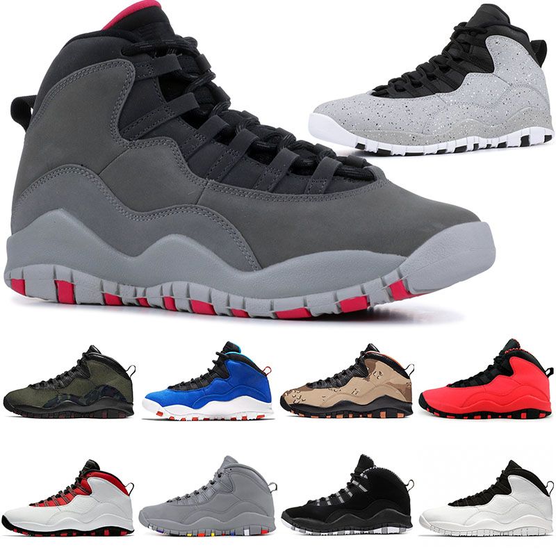 Nike Air Jordan Retro 10 Cemento 10 10S Zapatos De Baloncesto Para Hombre  Rojo GS Azul Tinker Westbrook OG Cestas Zapatillas Sacai Zapatos De  Diseñador Para Hombre Tamaño 7 13 Por Outdoor_product, 22,27 € |  Es.Dhgate.Com