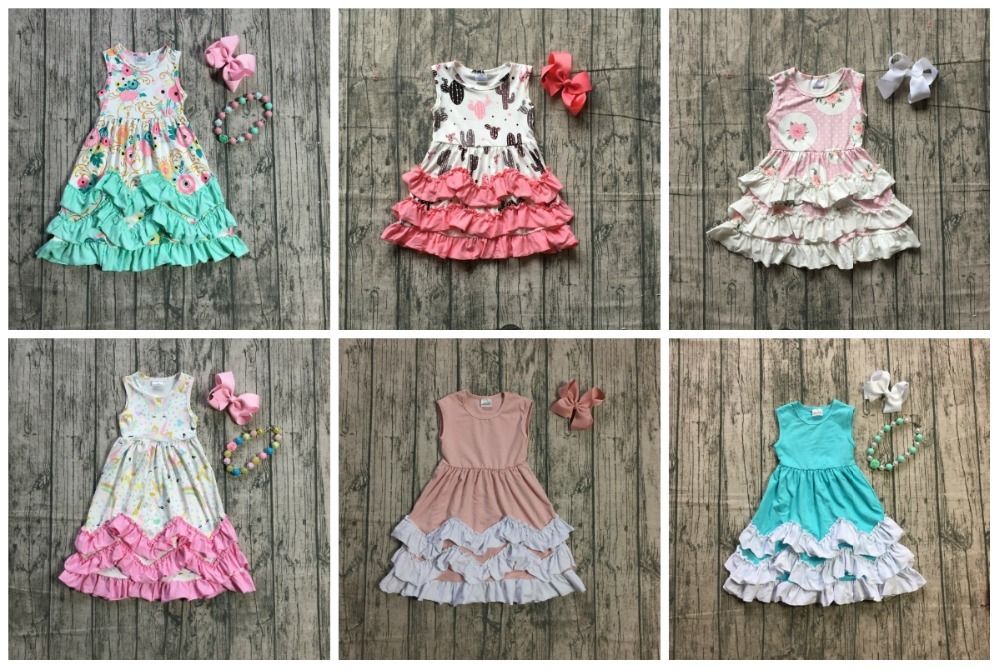 girls cotton maxi dress
