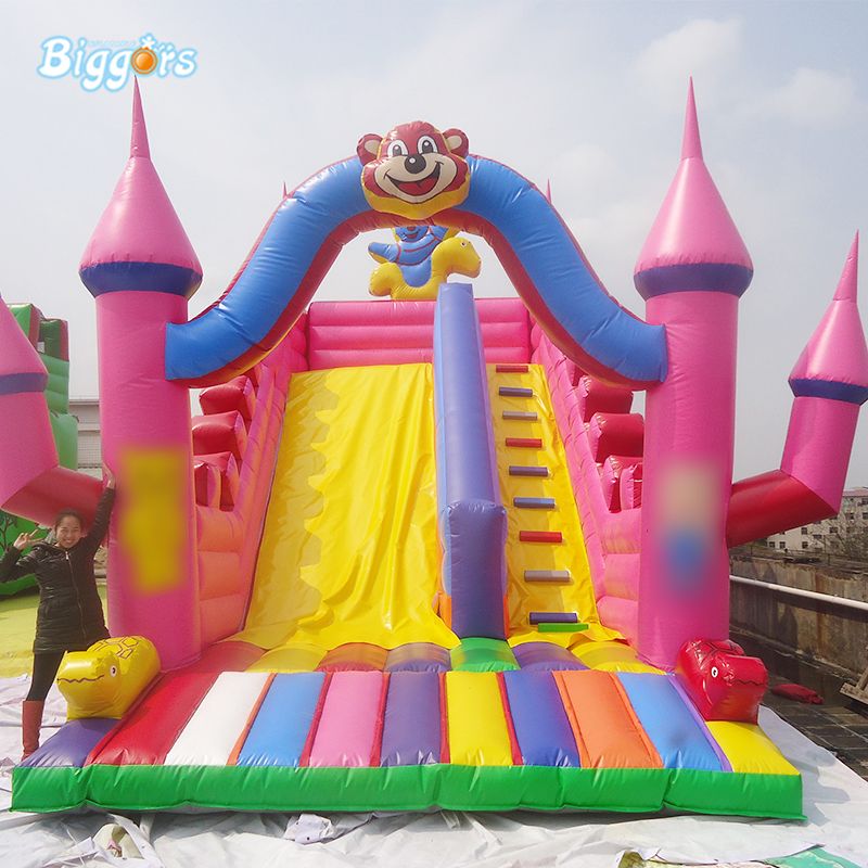 waterslide bouncy castle