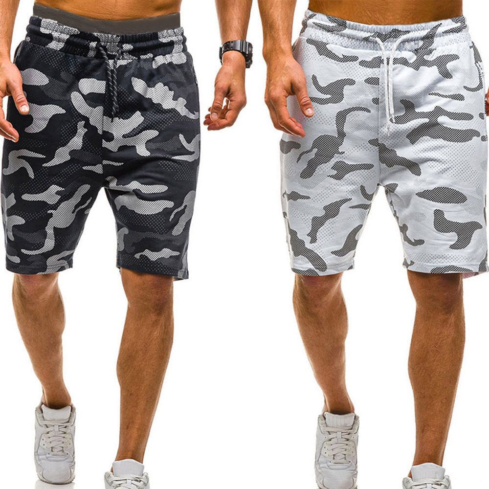 Men Camouflage Shorts Casual Male Hot 