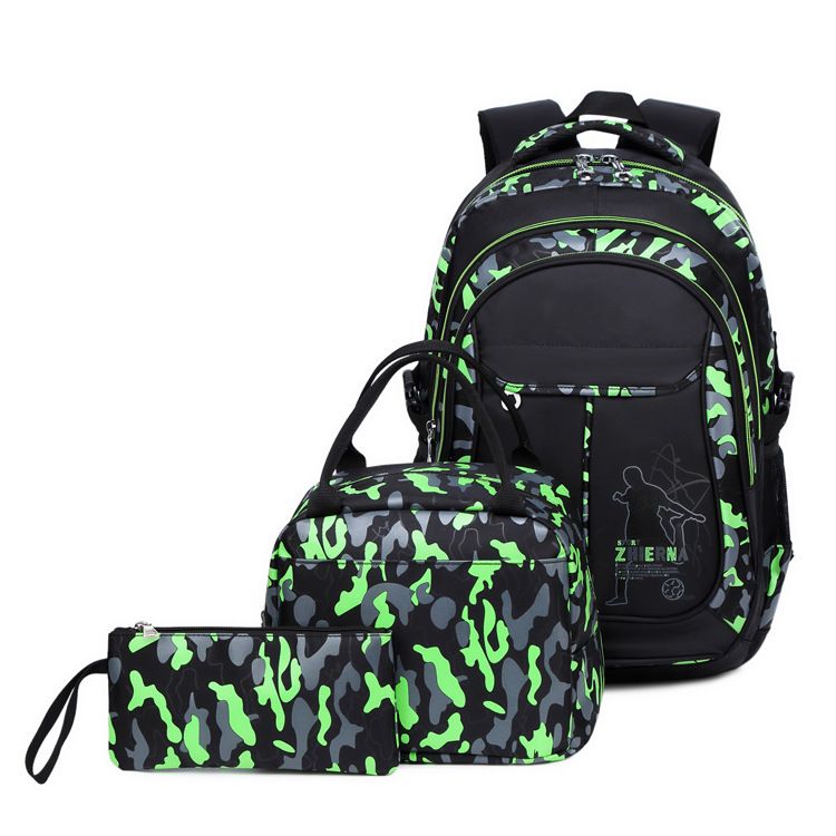 camo lunch box backpack