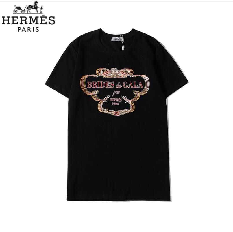 Acquistare 2020 Nuova Mens Designers Magliette Come HERMES Classico Nero  Bianco Arancio Uomini E Donne Hip Hop Di Skateboard Magliette Economico |  Consegna Veloce E Qualità | It.Dhgate