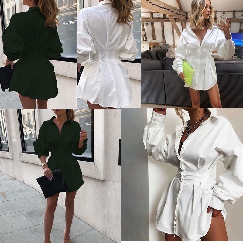 collar t shirt dress