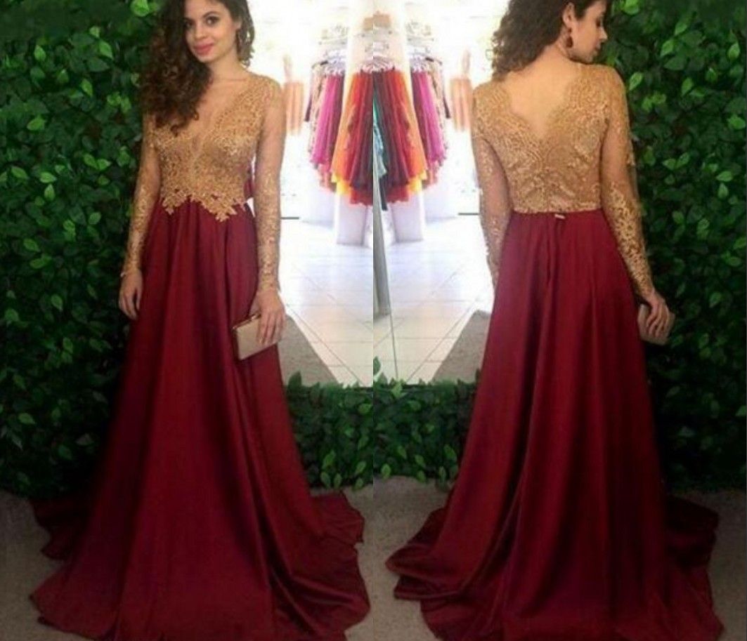 maroon and cream dresses