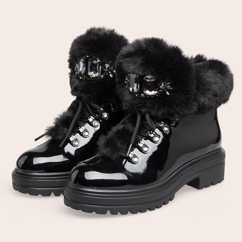 patent snow boots