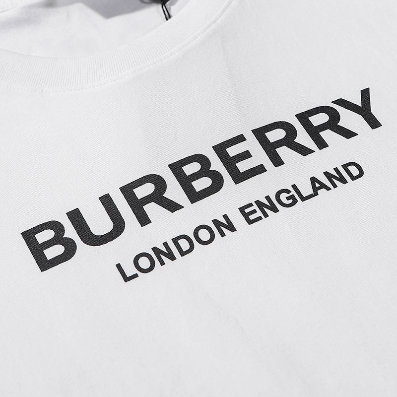 2019 New 0Burberry T Shirt Mens Black And White 100% Cotton Tees  Summer T Shirt Tops #12 From Godbeauty00, $ 