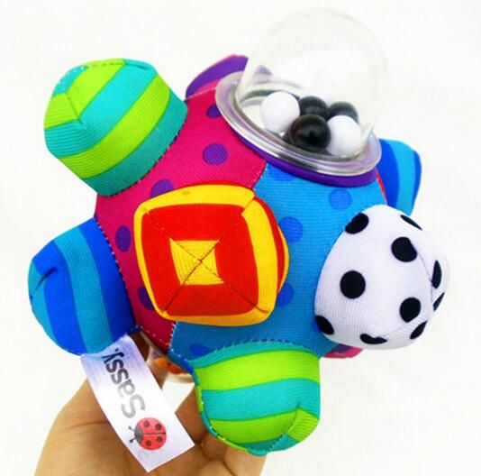 sassy developmental bumpy ball