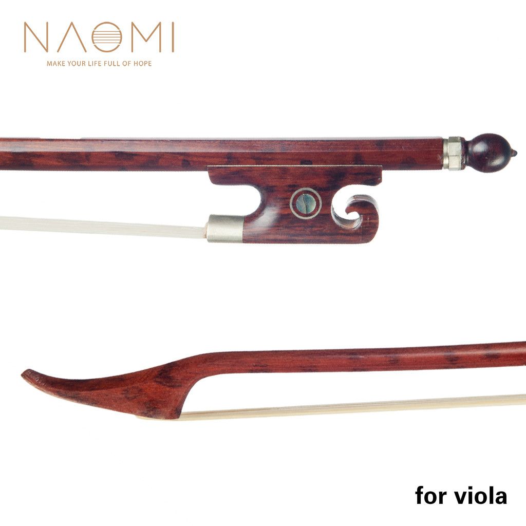 NAOMI Viola Bow Baroque Style Snakewood Viola Bow BAROQUE Viola Bow Violin Family Instruments New 