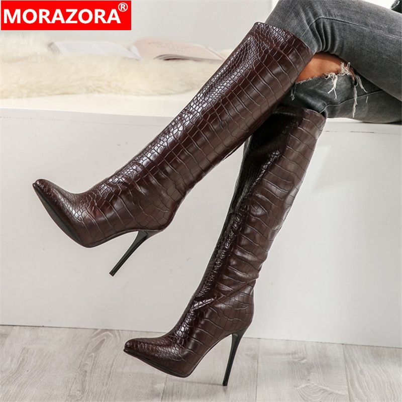 cheap ladies knee high boots
