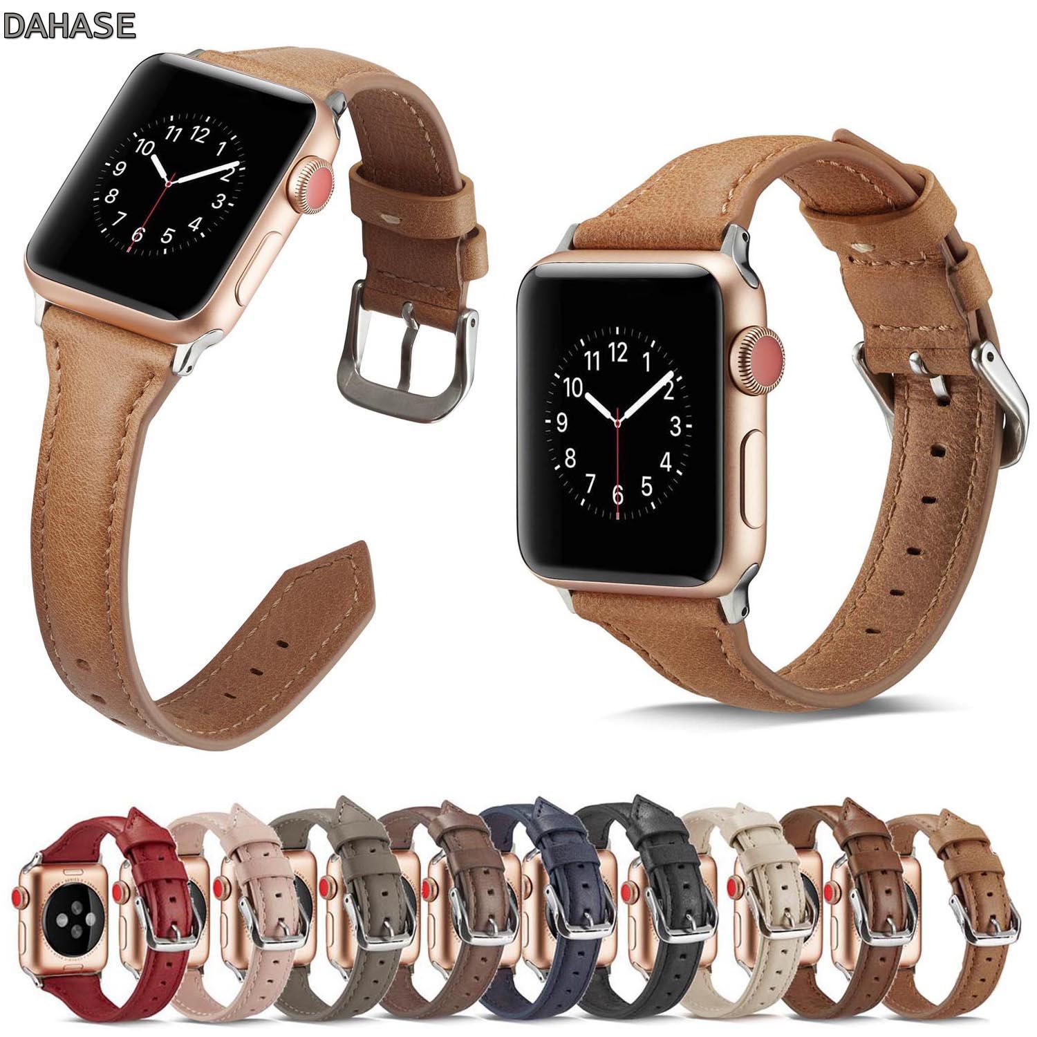 pulseira de couro apple watch 38mm