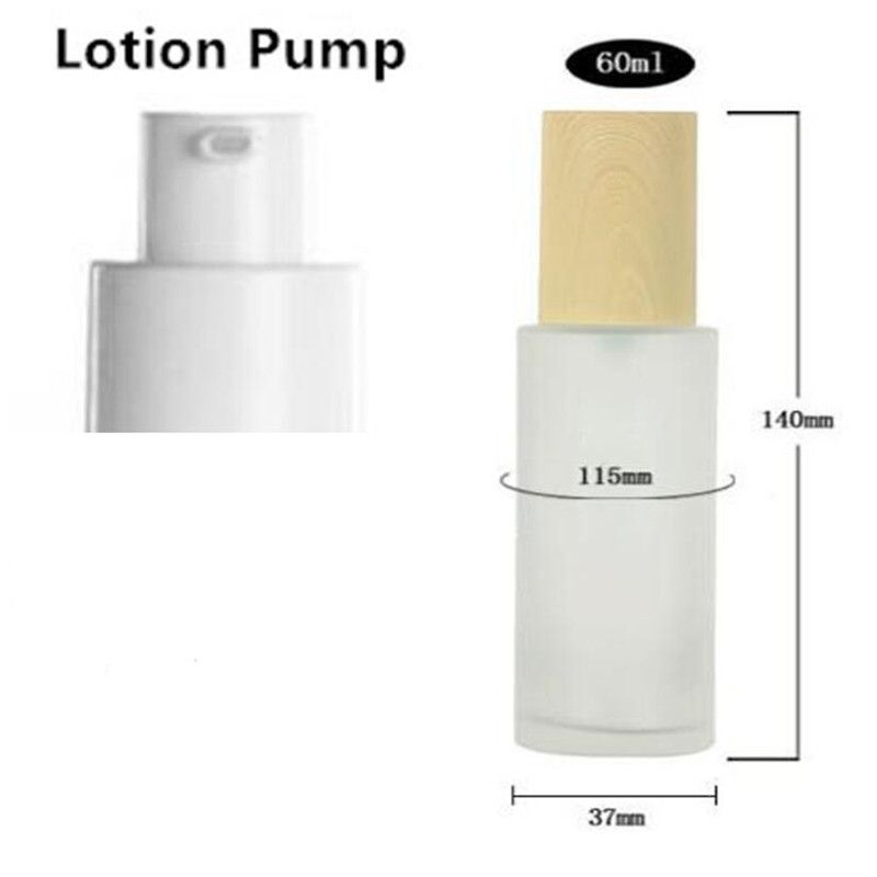 60ml lotion pumpflaska