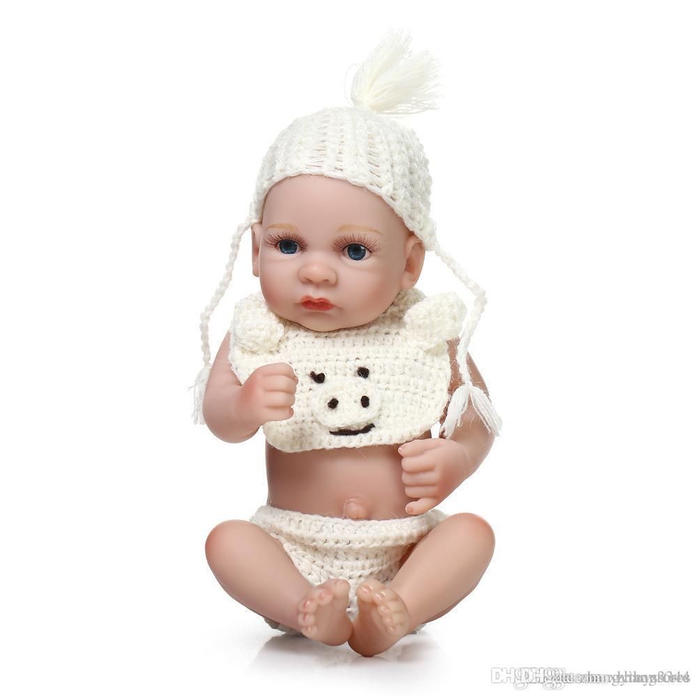 Compre Cuerpo Completo Renacer De Silicona Muñecas Del Bebé Juguete Realista  De Mini Recién Nacidos Los Bebés Varones Regalos De Cumpleaños Bañan Juguete  Ducha Bebe Colección De Muñecas A 54,98 € Del