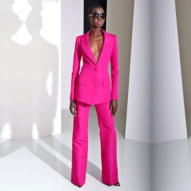 evening pant suit for ladies