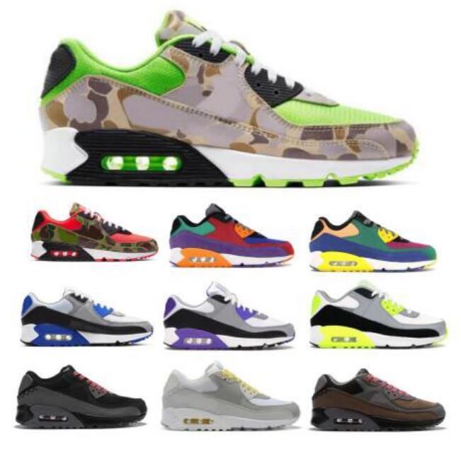 Airo 90 90s Running Shoes For Mens Women Reverse Duck Camo Viotech