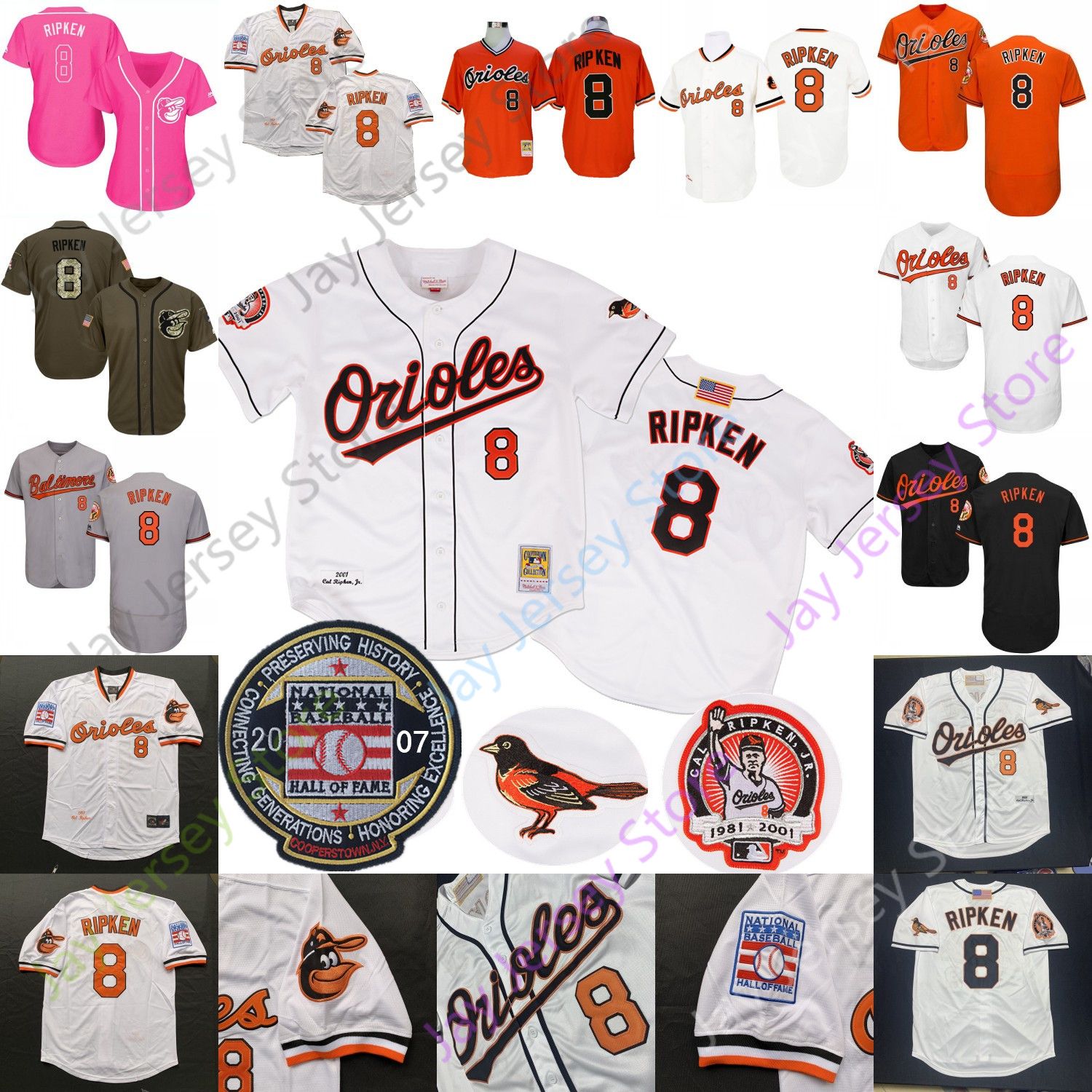 cal ripken jr jersey