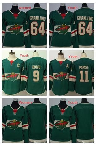 kids mn wild jersey