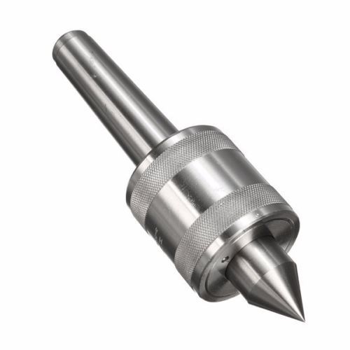 Morse Taper Triple Bearing Precise Rotary Live Revolving Milling Center Taper Metal Work Lathe Tool for High Speed Turning CNC Work MT3 Live Cente