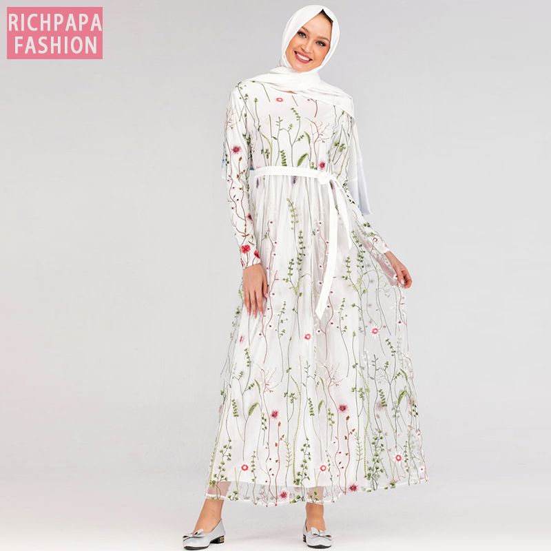 floral dress hijab