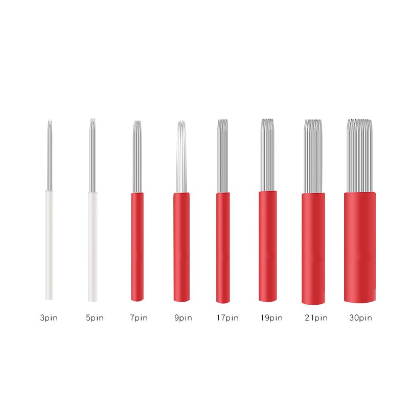 50p 3R 5R 7R 9R 17R 19R 21R tattoo needle Semi permanent makeup microblading blade manual 50p 3R 5R 7R 9R 17R 19R 21R tattoo needle Semi permanent makeup microblading blade manual
